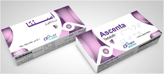 اسنتا 20 مجم 4 اقراص